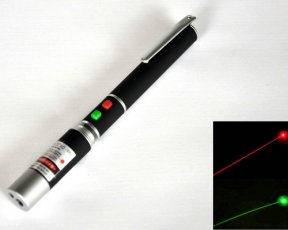 50mw Green and Red laser pointer 2IN1 - Click Image to Close